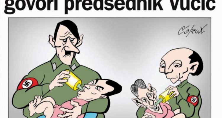 government reacts fiercely to political cartoon in newspapers